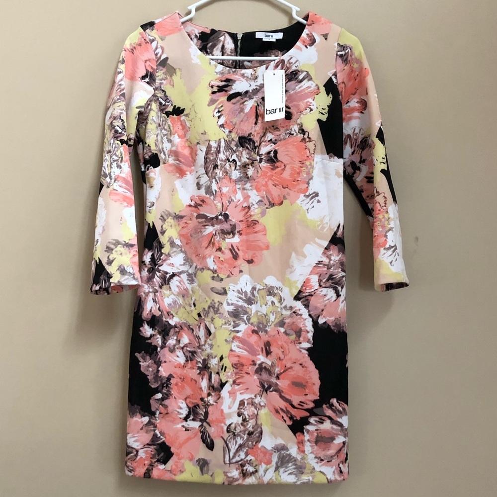 Bar III Floral dress